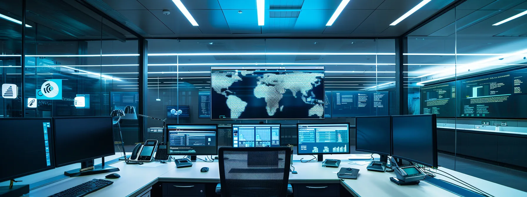 a sleek, modern office workspace showcases a high-tech pr campaign tool interface on a computer screen, with open tabs illustrating sync settings and troubleshooting tips, illuminated by bright overhead lighting that creates a focused and productive atmosphere.